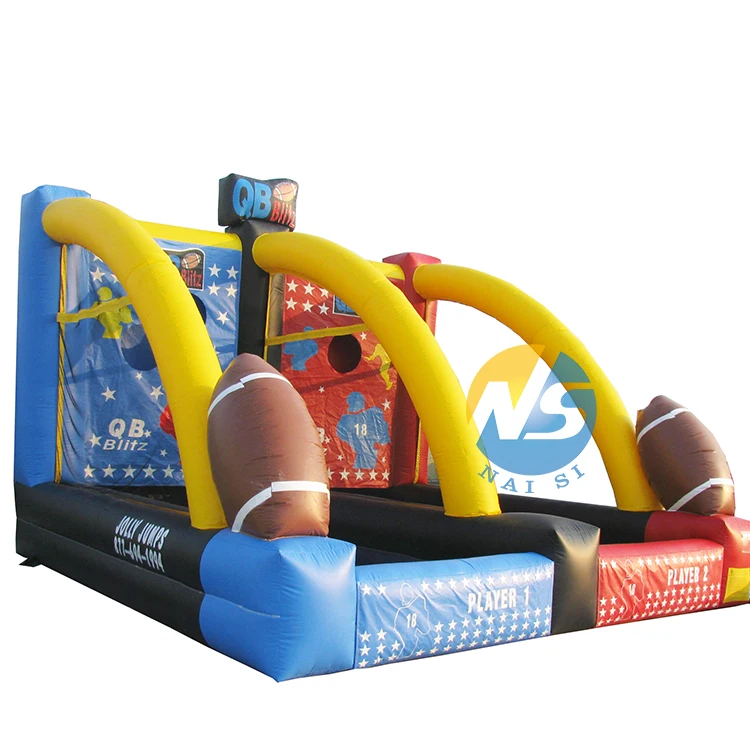 Commercial Most Popular Inflatable Mini All Stars Basketball Hoop Toss Game Bounce