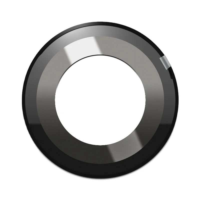 Passion OEM/ODM cuchillas de corte de carton tungsten carbide round blade circular dished slotter knives for corrugated paper