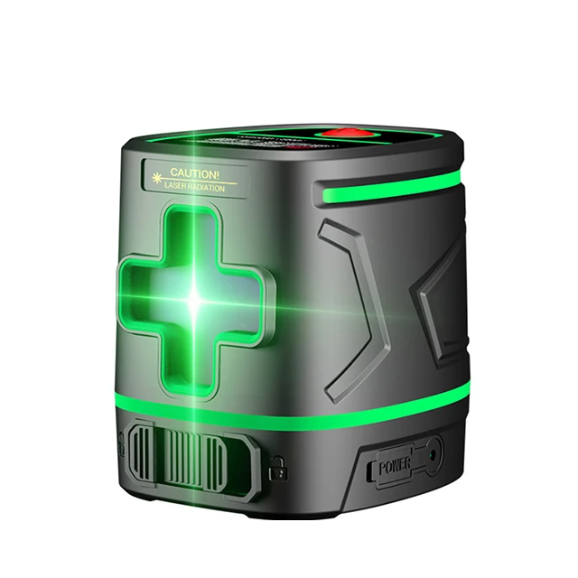 SNDWAY High Precision Rotating Laser Equipment Cross Line Self-Leveling 360 2 Line Green Laser Levels