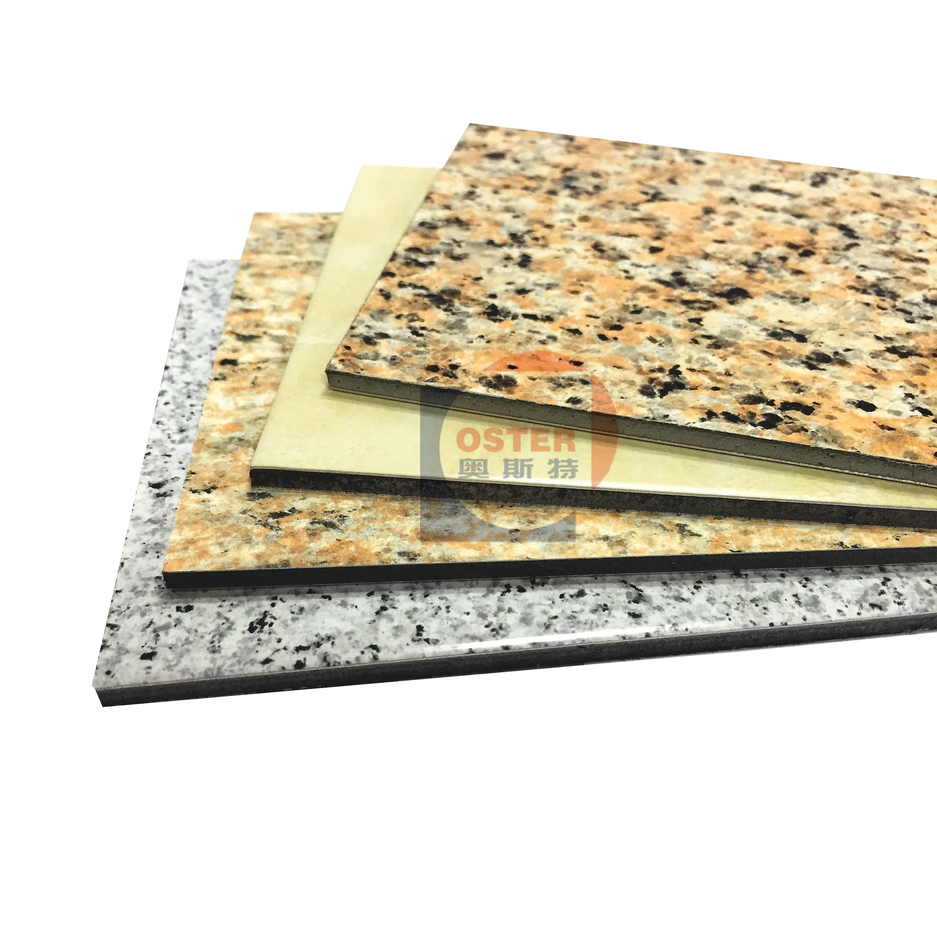 3mm 4mm stone aluminum composite panels  pe pvdf acp  aluminum sheet