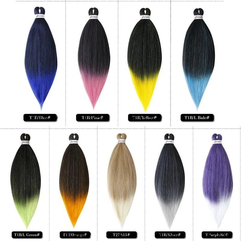 Wholesale Pre-stretched Braid Hair Hot Water Braid Jumbo Crochet Braiding Synthetic Hair