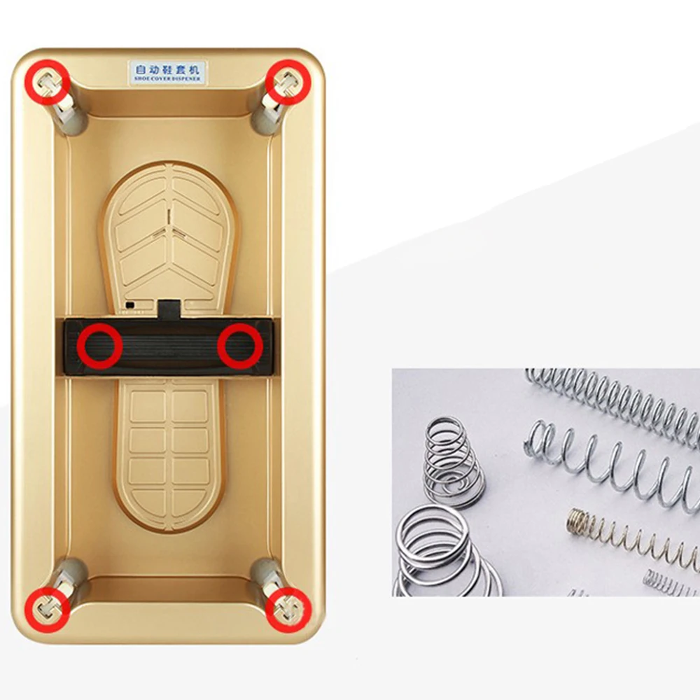 Home Office One-time Film Machine Foot Set Automatic ShoeCovers Dispenser//