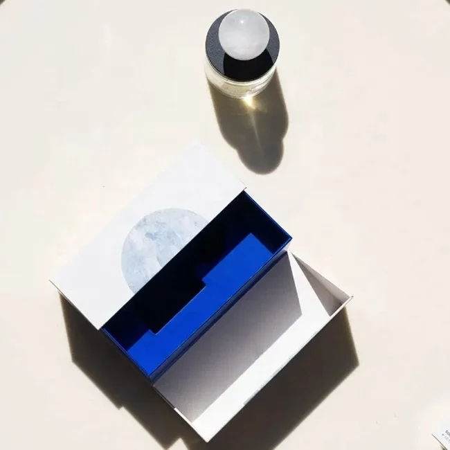 Роскошная Магнитная почтовая коробка жесткая бумажная Подарочная Упаковка парфюмерная косметическая упаковка на заказ