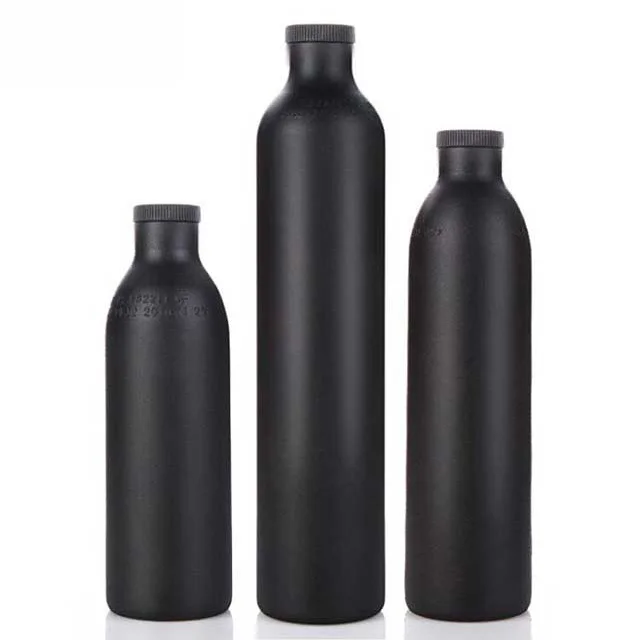 480cc 1.5 liter kleine case  marker inflatable rubberen carbon fiber voet voor round bottom aluminum pcp tank