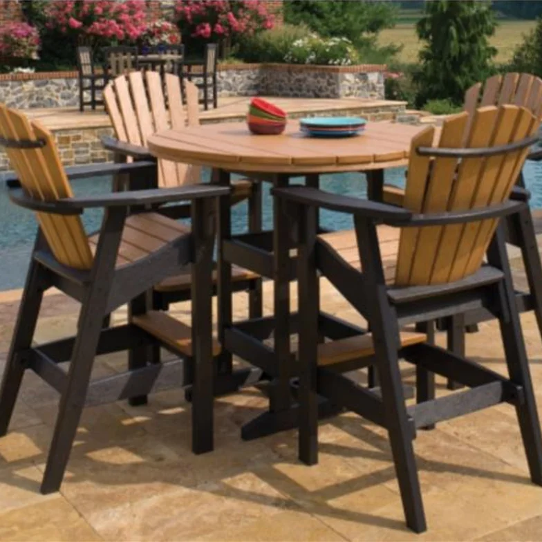 HDPE Recycled Eco Friendly Not Rust Outdoor Plastic Lumber Profiles Extrusion Process Durable Plastic Timber