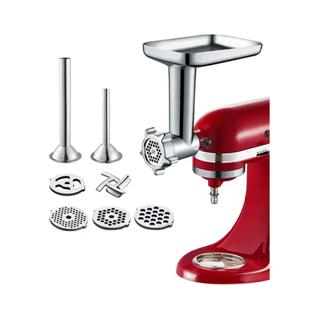  Пищевая промышленность насадка-Мясорубка аксессуары для KitchenAid смесители стойки в комплекте 2 колбасные