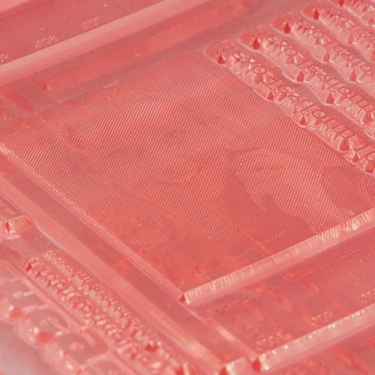 High quality rubber analog resin plates