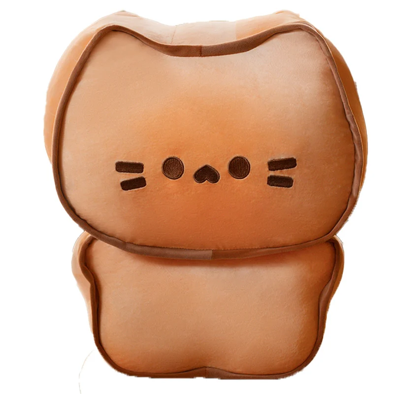 Custom Cute Cat Plush Toys Soft Cartoon Biscuits Bag Pendants Keychains Sofa Backs Pillows Furniture Decorations for Holidays