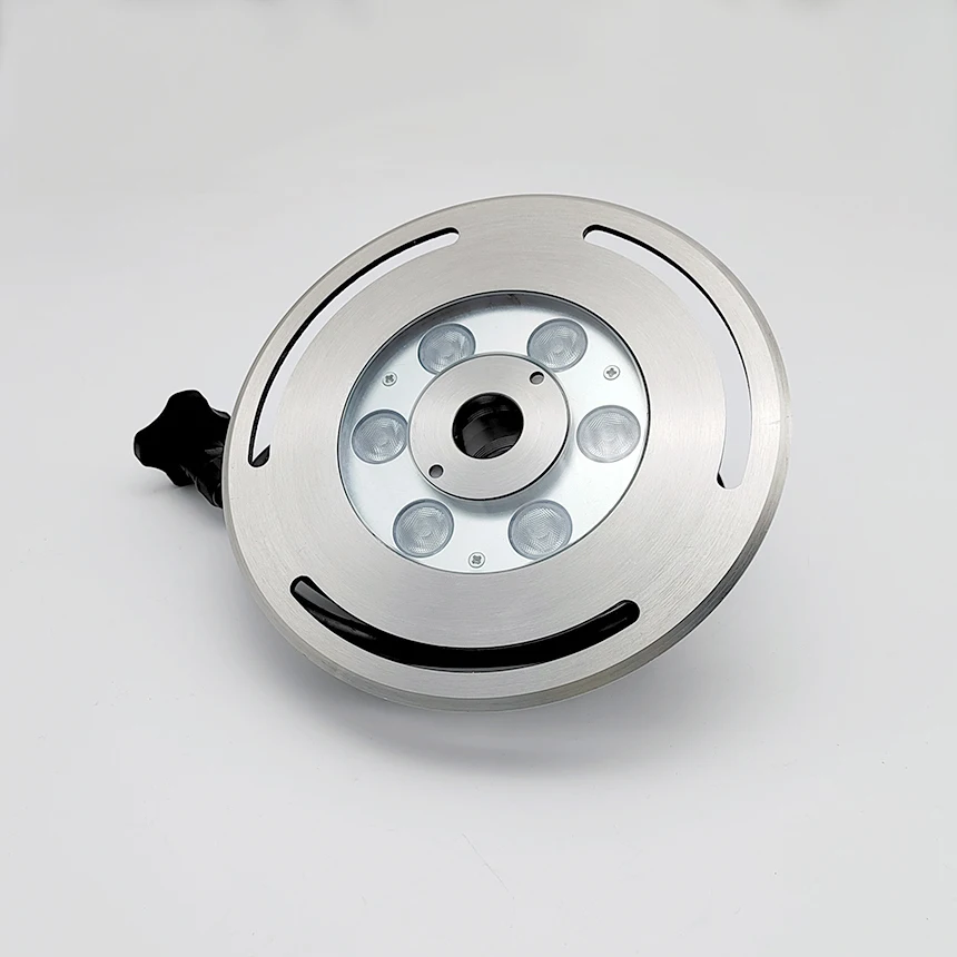 OEM DMX 12v 24V Colorful Lighted Waterfall Pool Floating Large Pond Waterproof Fountain RGB Light LED Underwater Lighting