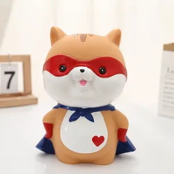 Custom hamster anti-fall piggy bank mouse money box