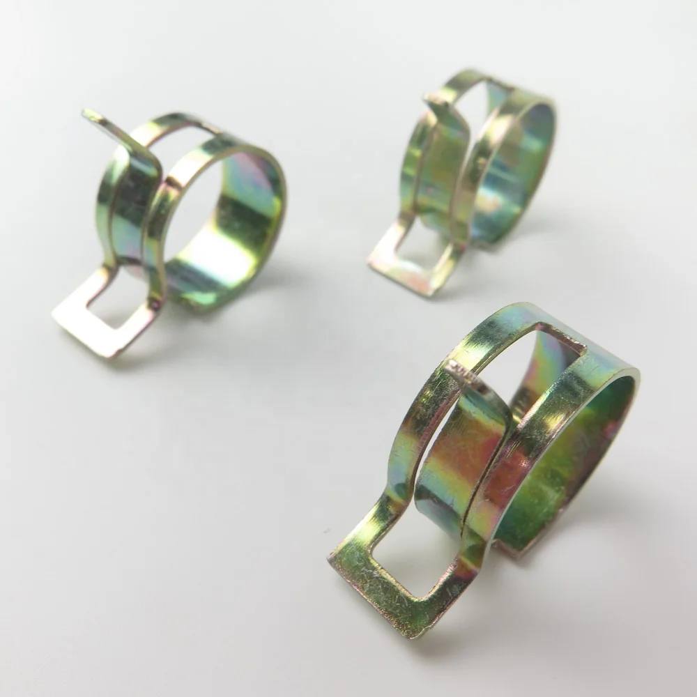 OEM небольшой промышленный компрессионный качественный 201 из нержавеющей стали 4 мм Труба спиральный шланг зажим