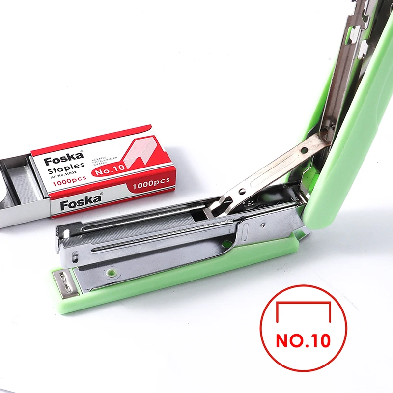 Foska Cute Multi-color  Plastic No.10 Stapler
