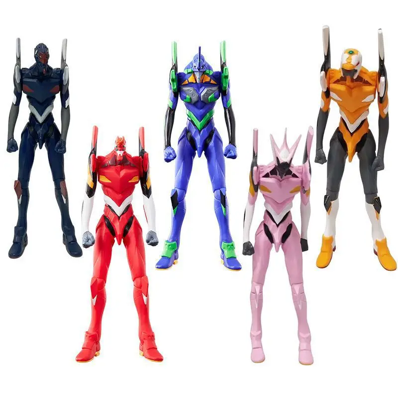 Popular anime characters model toy 6 styles evangelions anime figures collection wholesale collectible toys