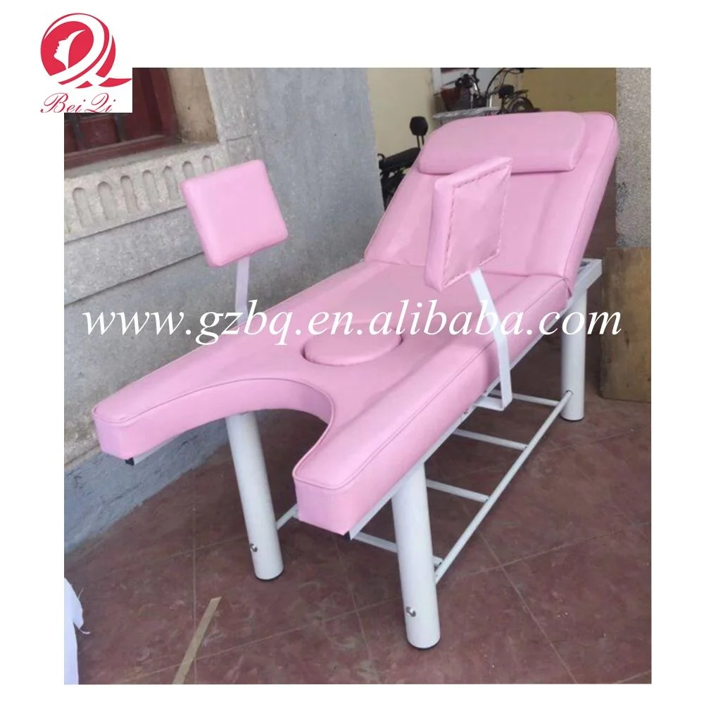 Beiqi Cosmetic Facial Bed Beauty Salon Furniture Used Wholesale Lash Extensions Bed White Electric Massage Bed