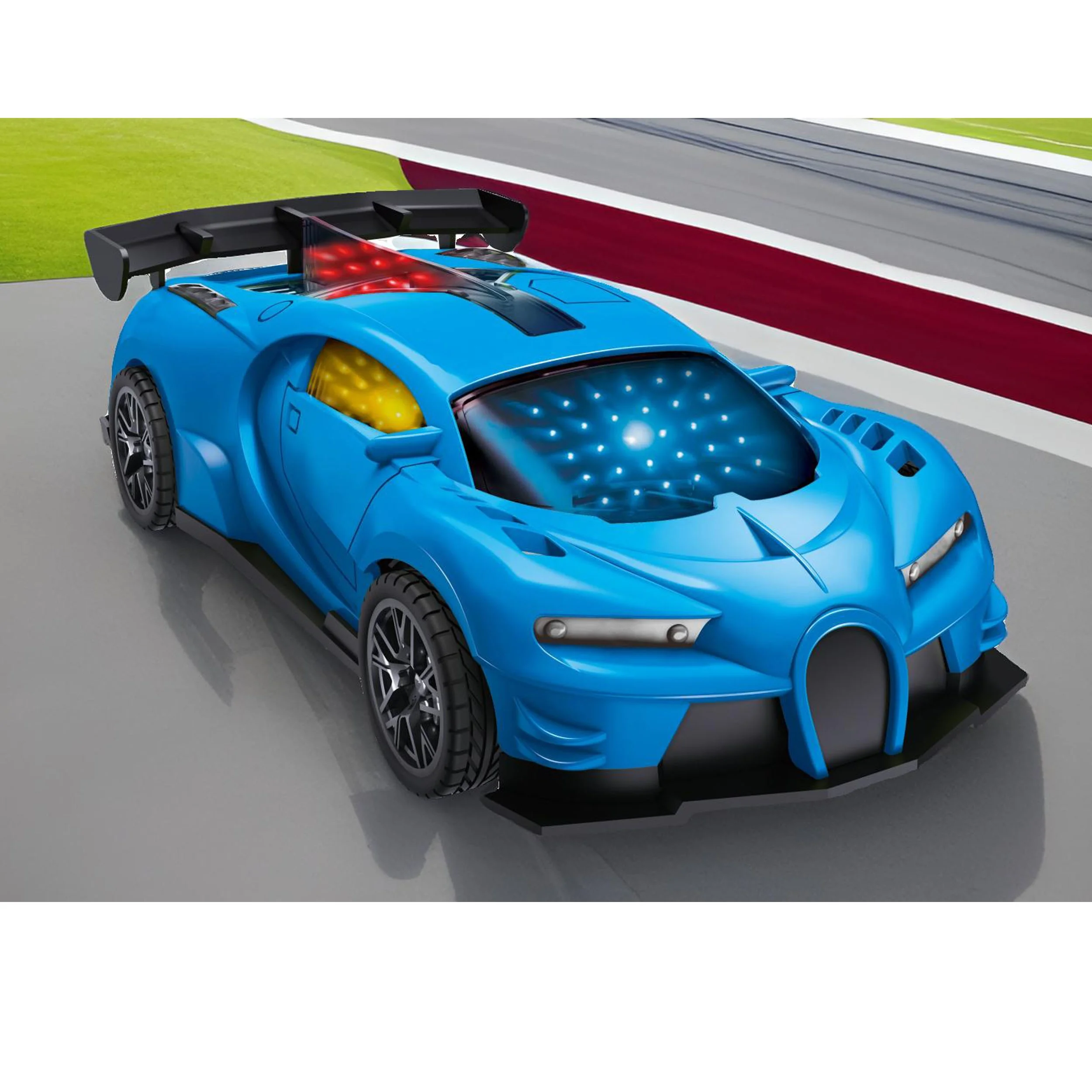 KK New 1:20 High Speed Remote Control Racing Car With 3D Lighting,Rc Drift Toy Vehicle,19CM BUGATTI Remote Control Car For Kids