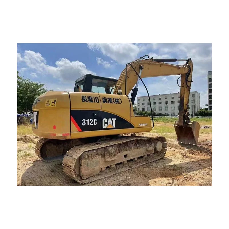 Б/у гусеничный экскаватор CAT312C гидравлическая Землеройная техника для