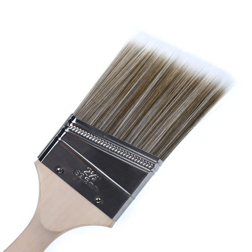 Cheap High Quality Wood Handle Wall Cleaning Paint Brushes