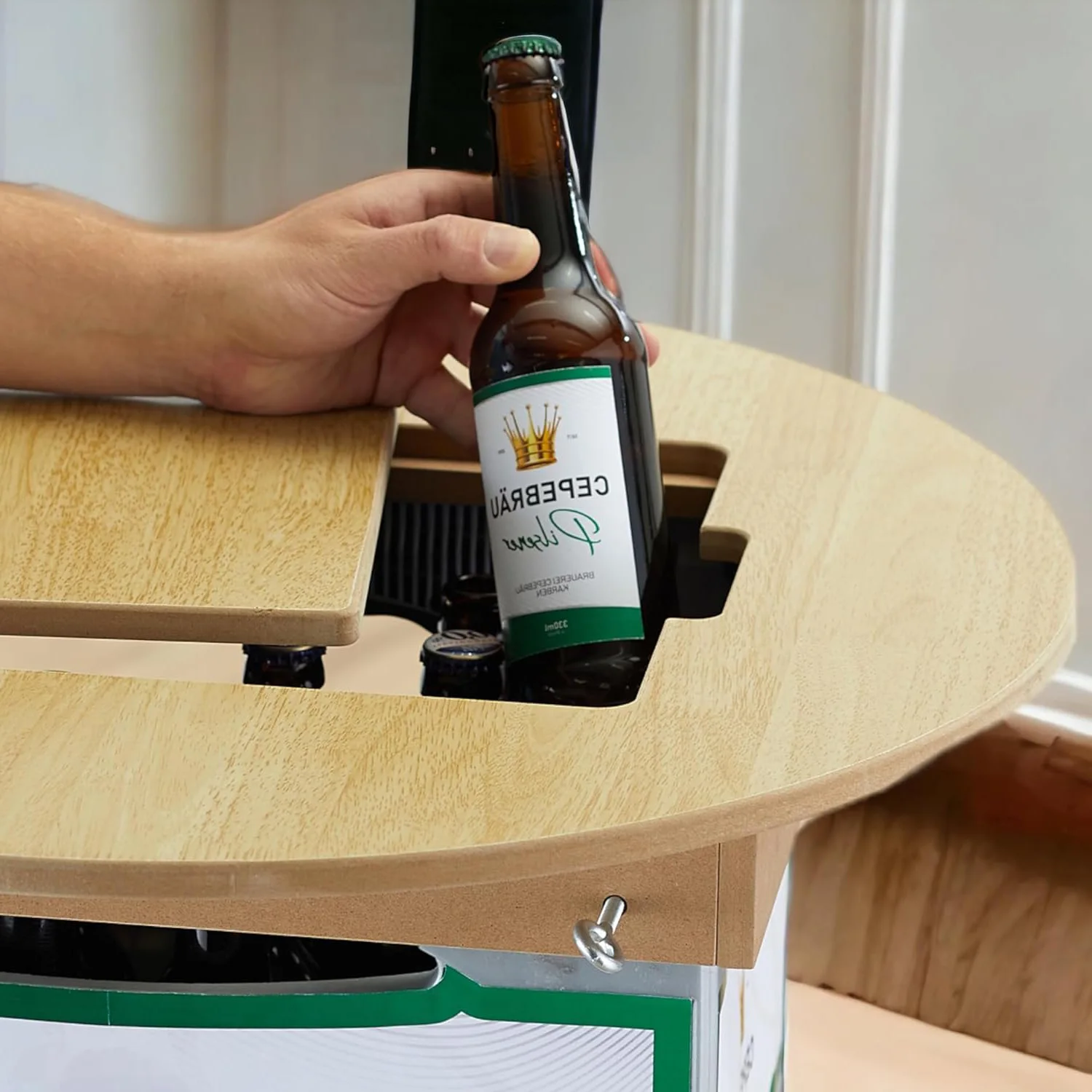 The Eye-catching for Garden BBQ & Beer Party Table Beer Crate Table Topper
