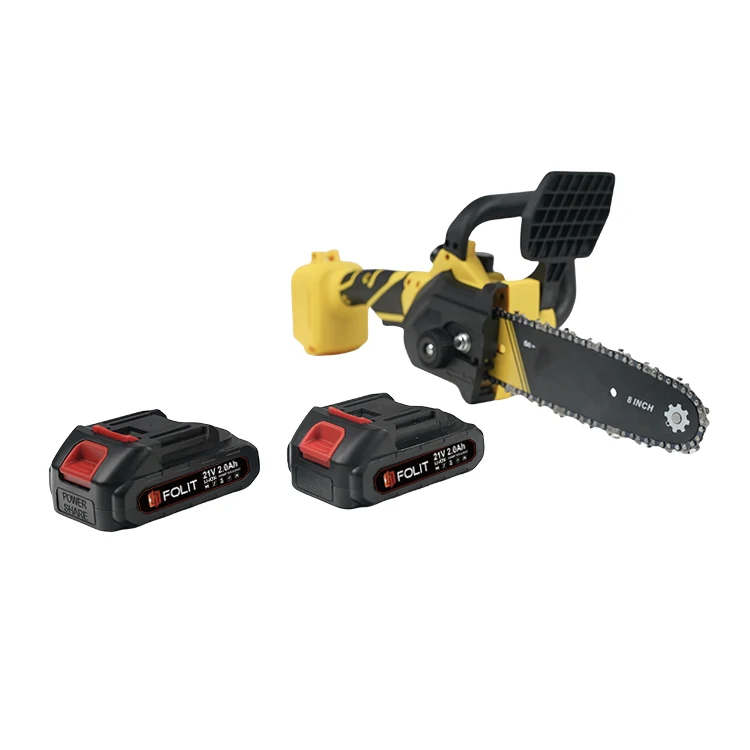 Factory Supply 8 Inch Portable Handheld Mini Electric One-Hand Chainsaw For Tree Cutting