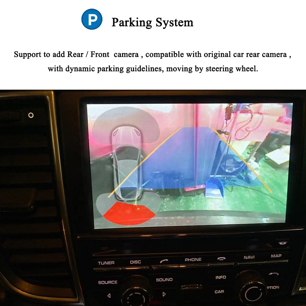 Головное устройство WIFI Apple CarPlay Retrofit Airplay Android Auto для Porsche