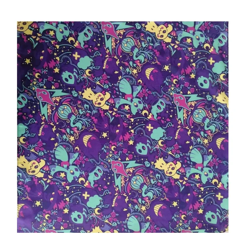 Wholesale Customised Cotton Square Screen Digital Printing Scarf OEM Design Custom Made Personal Logo Bandana