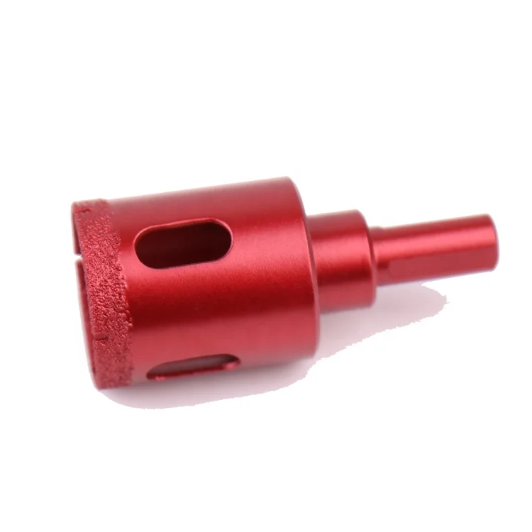 
High Quality Vacuum Brazed Diamond Core Drill Bits For Glass Ceramic Tile Granite Marble 