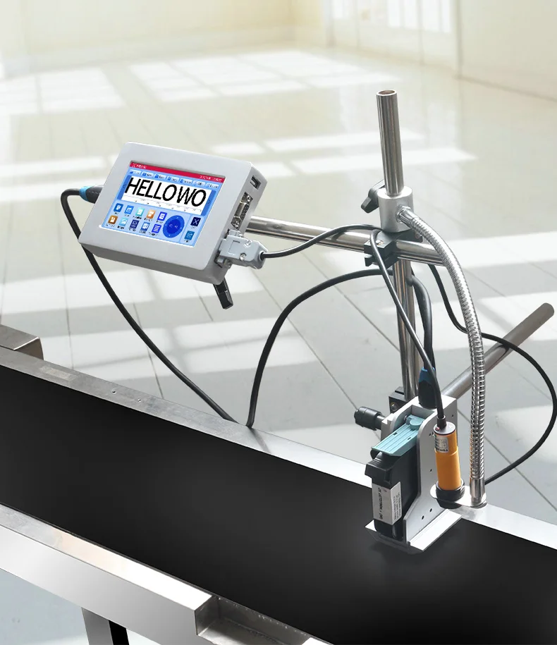 5 дюймов онлайн Tij принтер для пластиковых пакетов бутылка даты бар Qr кодирования