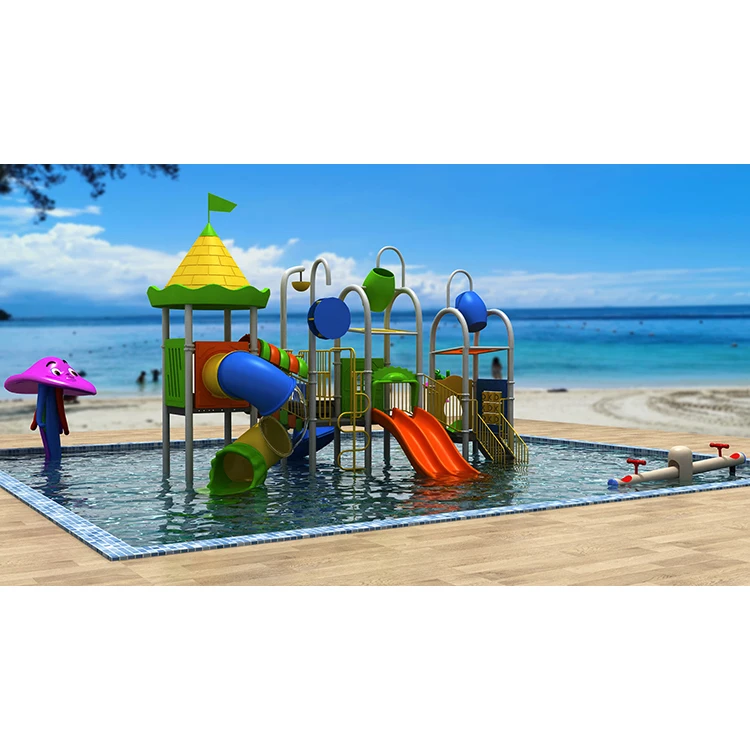 buying water playground water park equipment slides water slide for swimming pool