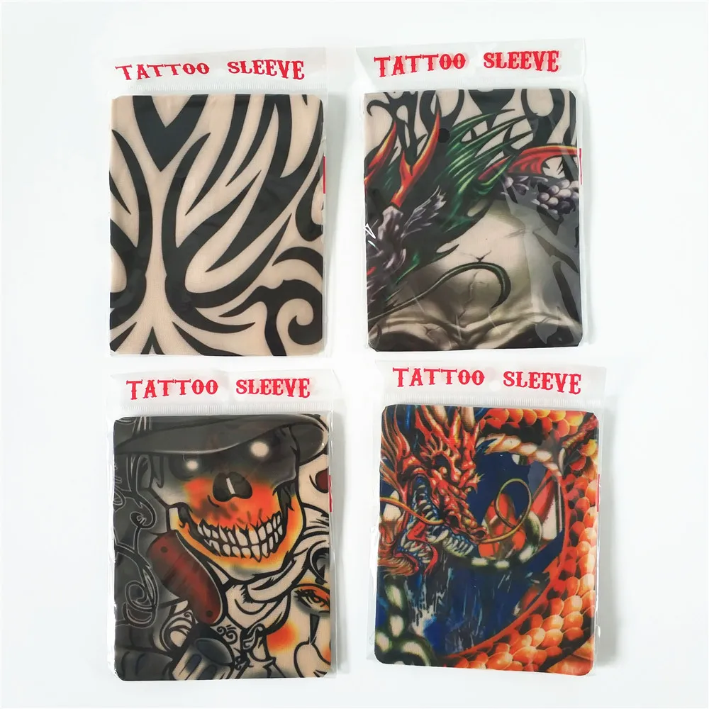 Temporary Tattoo Sleeves Set Arts Temporary Fake Slip On Tattoo Arm Sleeves Kit