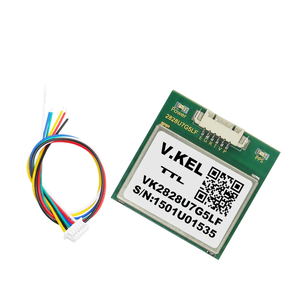 VK2828U7G5LF GPS Module TTL 1-10Hz with Antenna FLASH Flight Control GPS Model G-mouse Support 232 communication