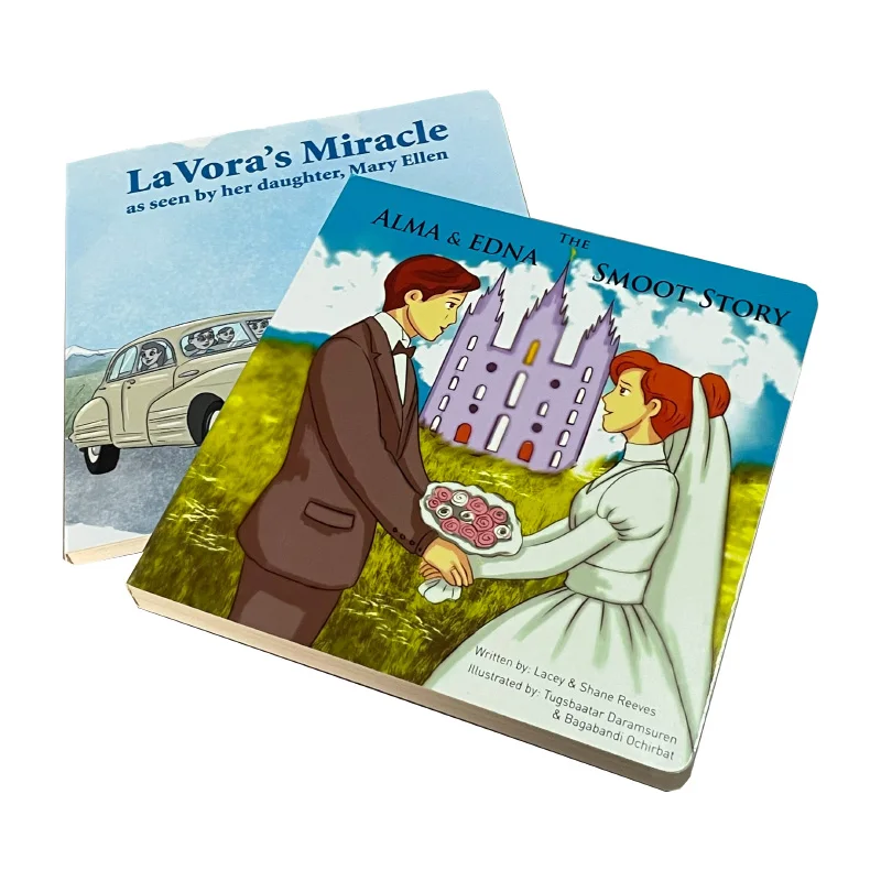 Cardboard board book child kids story hardcover cmyk colorful printed children book printing service