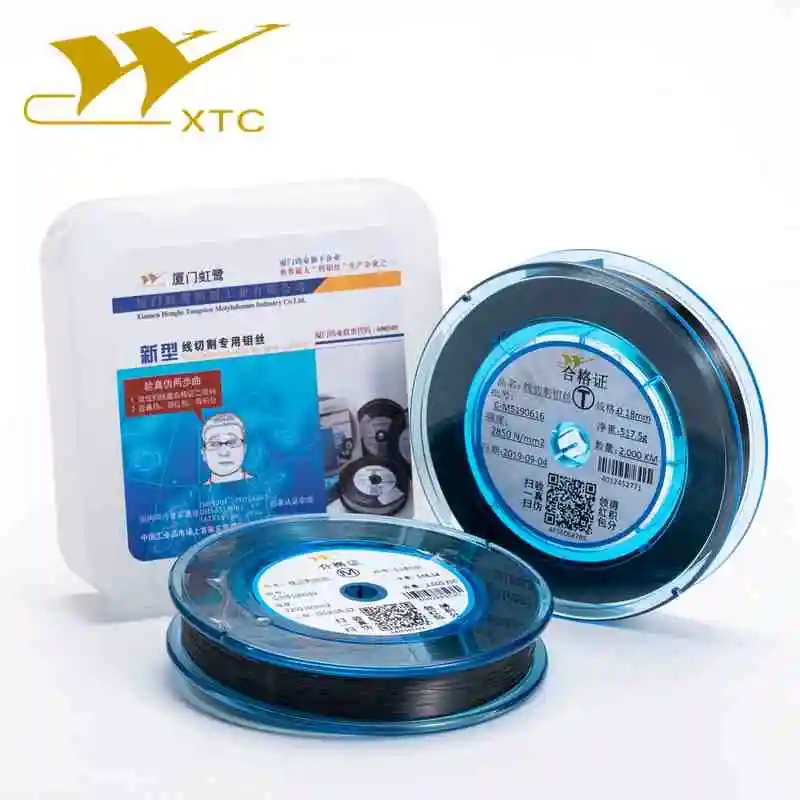 
Xiamen Honglu 0.18mm EDM Wire Molybdenum Wires for EDM CNC Cutting Used Fanuc Wire EDM 