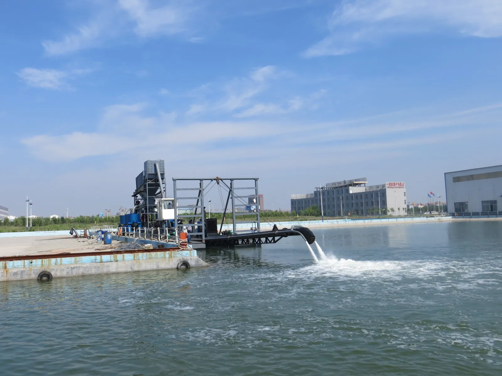 China sand jet suction dredger 3500m3/h dredging machine for river/sea/lake dredging  with guarantee quality