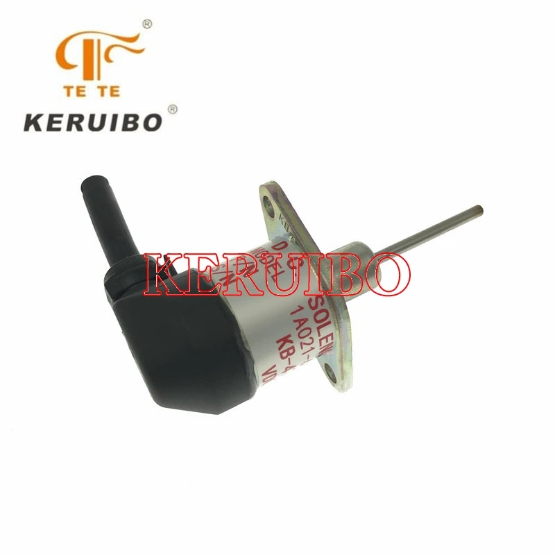 Diesel shutdown engine fuel shutoff stop solenoid valve 12V 1A021-60017 1903-3009 1A021-60015 PC56-7 For kubota takeuchi160