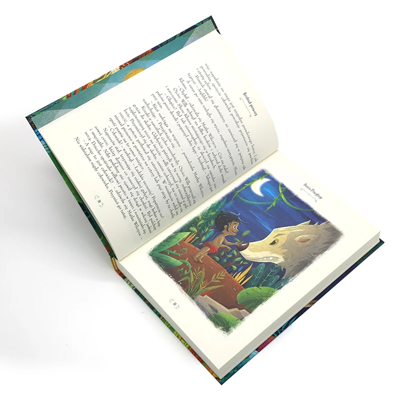 On Demand Custom High Quality Hardcover Story Book Printing
