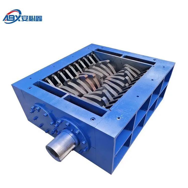 ABX300-2S 3KW Latest Design Skd11 Material Blades Plastic Crusher Glass Bottle Shredder Machine Price