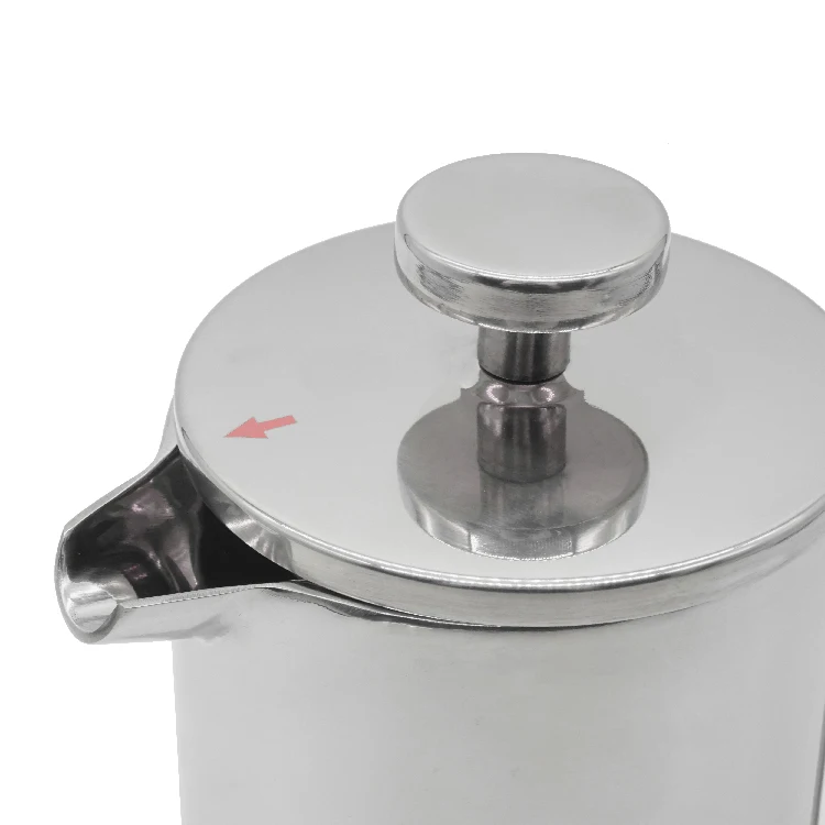 Double Walled Insulation Stainless Steel French Coffee Press Maker