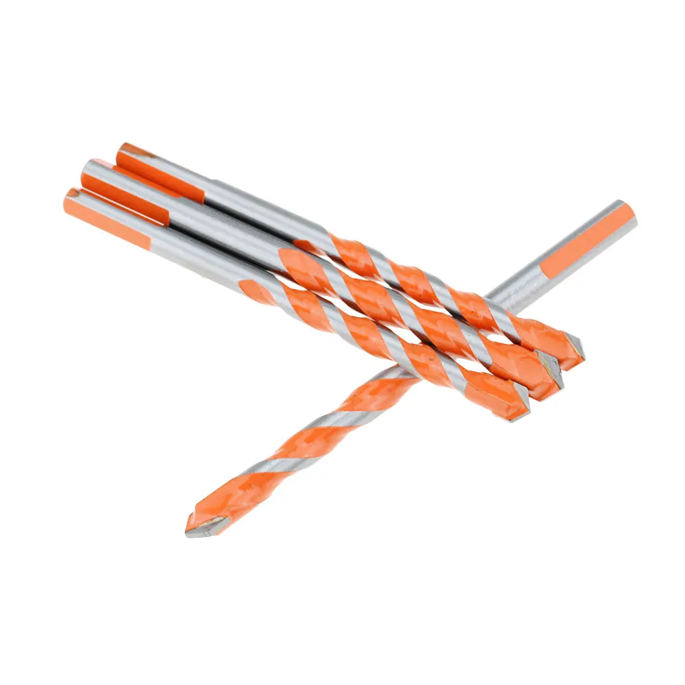 Hreaded Triangle Tungsten Steel Wall Tile Concrete Drilling Bit Household Marble Overlord Hole Saw Metal Drill