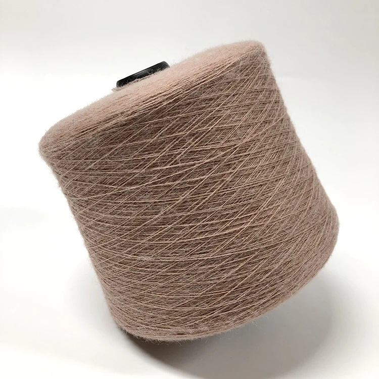 Core Spun Yarn Nm48/2 50% Lenzing Ecovero Viscose 28% Polyester 22% Nylon Yarn Dyed