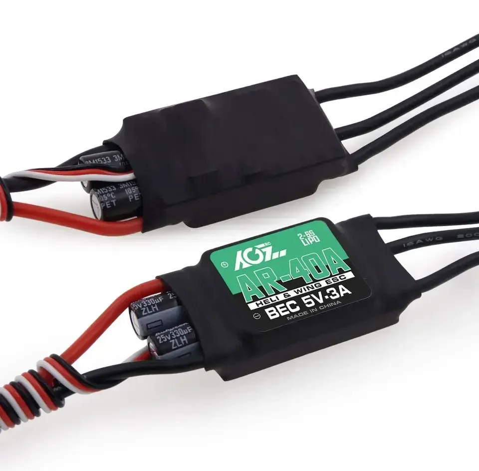 Квадрокоптер AR-40A AGFRC ESC 2-6S Lipo HV самолет 40A бесщеточный 5 В/3 А прошивка для радиоуправляемого дрона