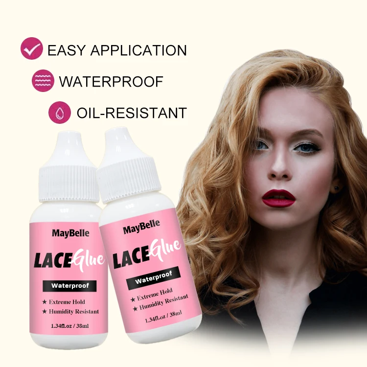 Wholesale Private Label Fast Drying Improved Formula Extra Strong Hold Adhesive Wig Glue Sweat Resistant Waterproof Lace Glue