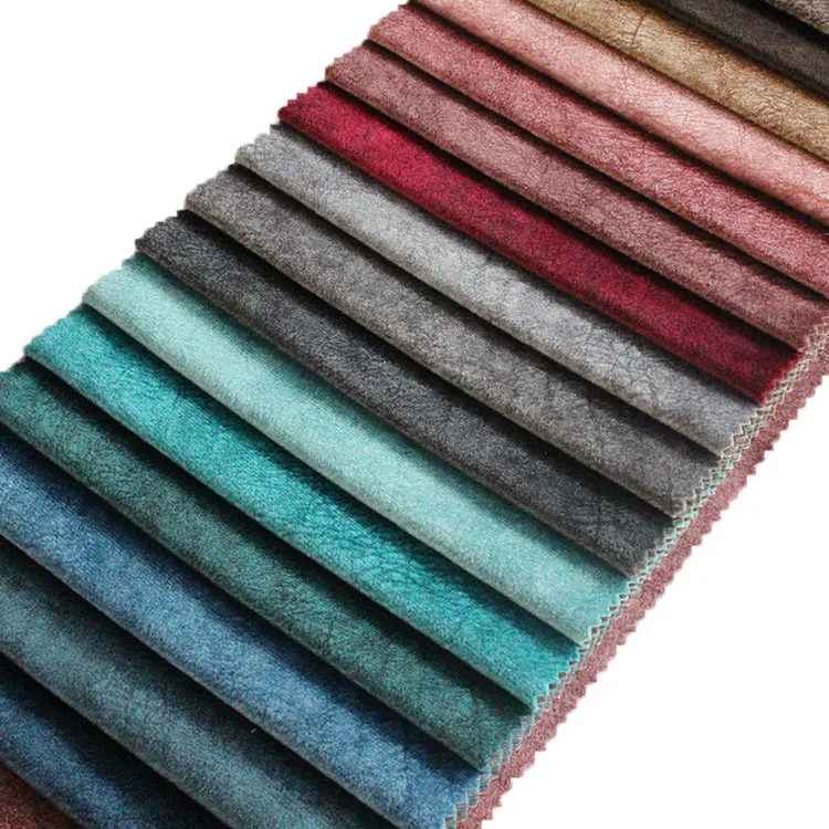 Home textile 100% polyester printing holland velvet sofa fabric knitting upholstery holland velvet for sofa furniture fabric