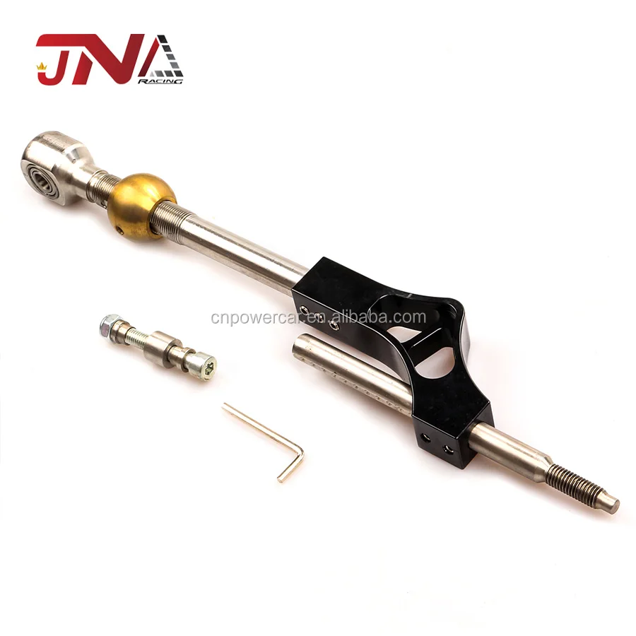 Hot selling Black Adjustable Height Lever Car Gear Shift Knob Extender Shifter Extension for Honda