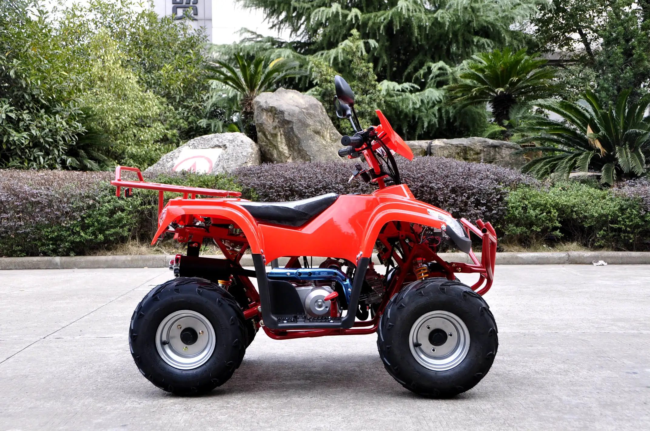  Hot selling high quality Hard spring suspension 4L 110CC 4 stroke single cylinder air cooled 3+quad atv x atvs for