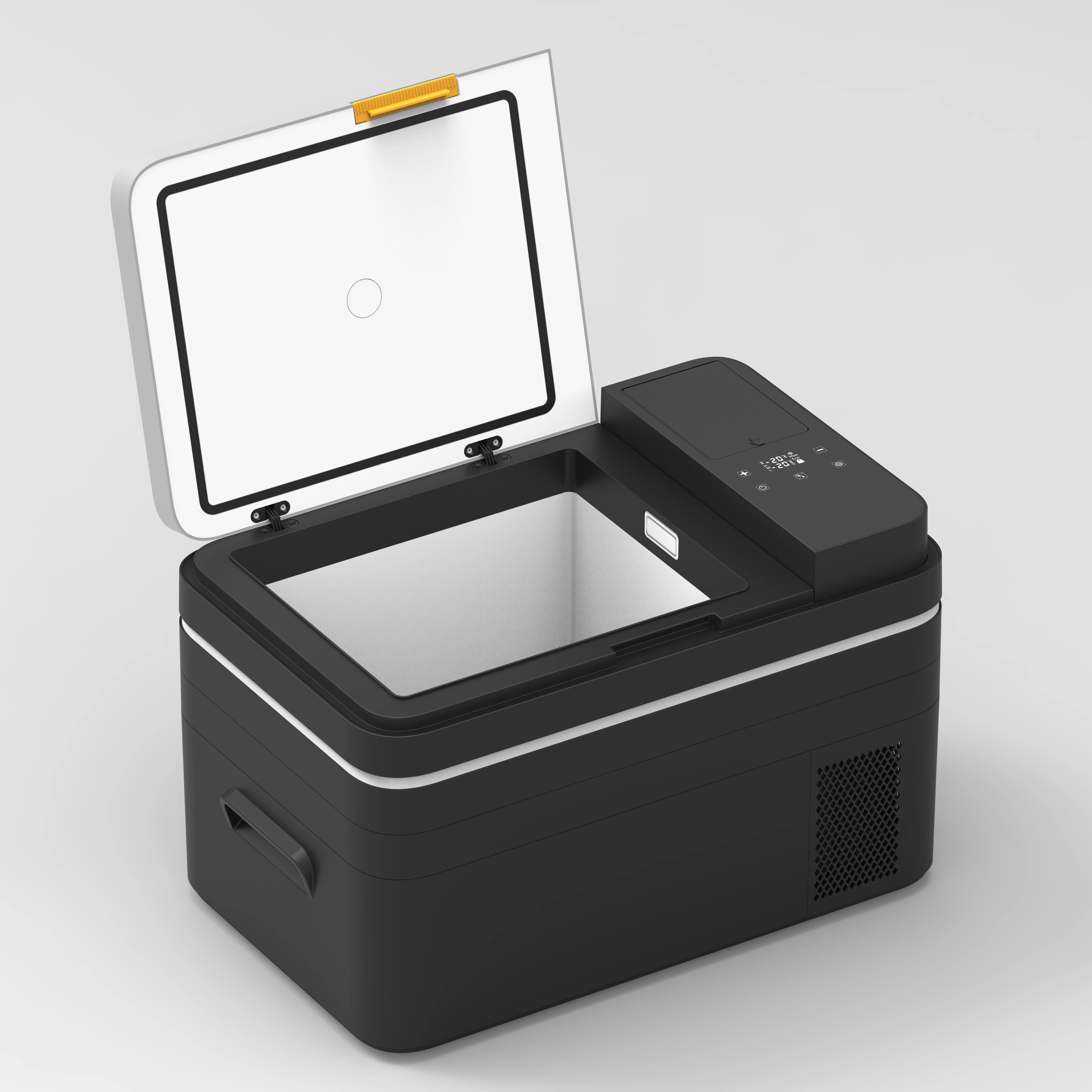 F005B Rechargeable Mini Refrigerator Portable Car Use Cooler Box Refrigerator 12V 24V Compressor Travel Cooler Box Refrigerator
