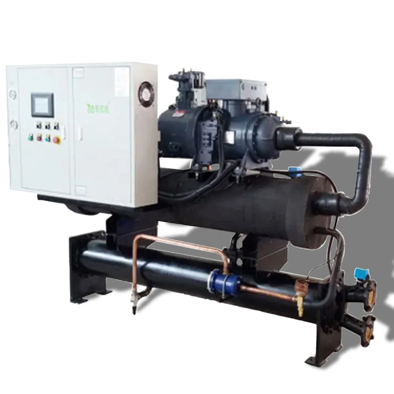 160 Kw 60 Hp Industrial Water Cooled Screw Chiller