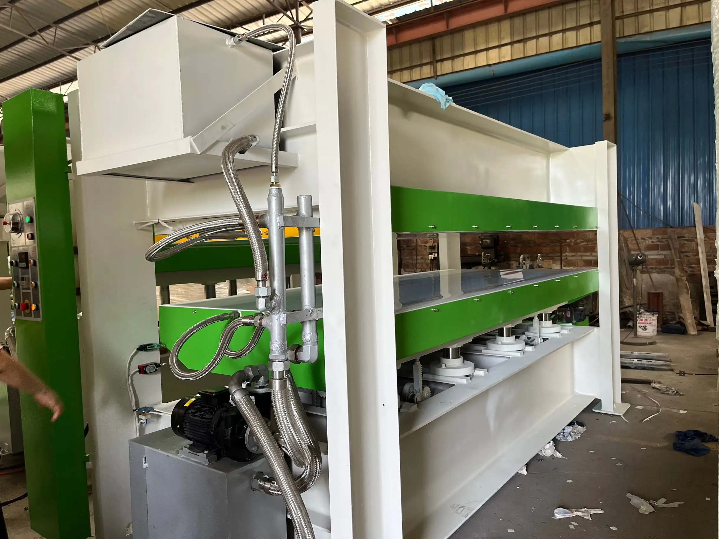 AY214*8/10(1)HRC-B1 Hot Press Machine for Laminates Door Skin Hot Press Machine