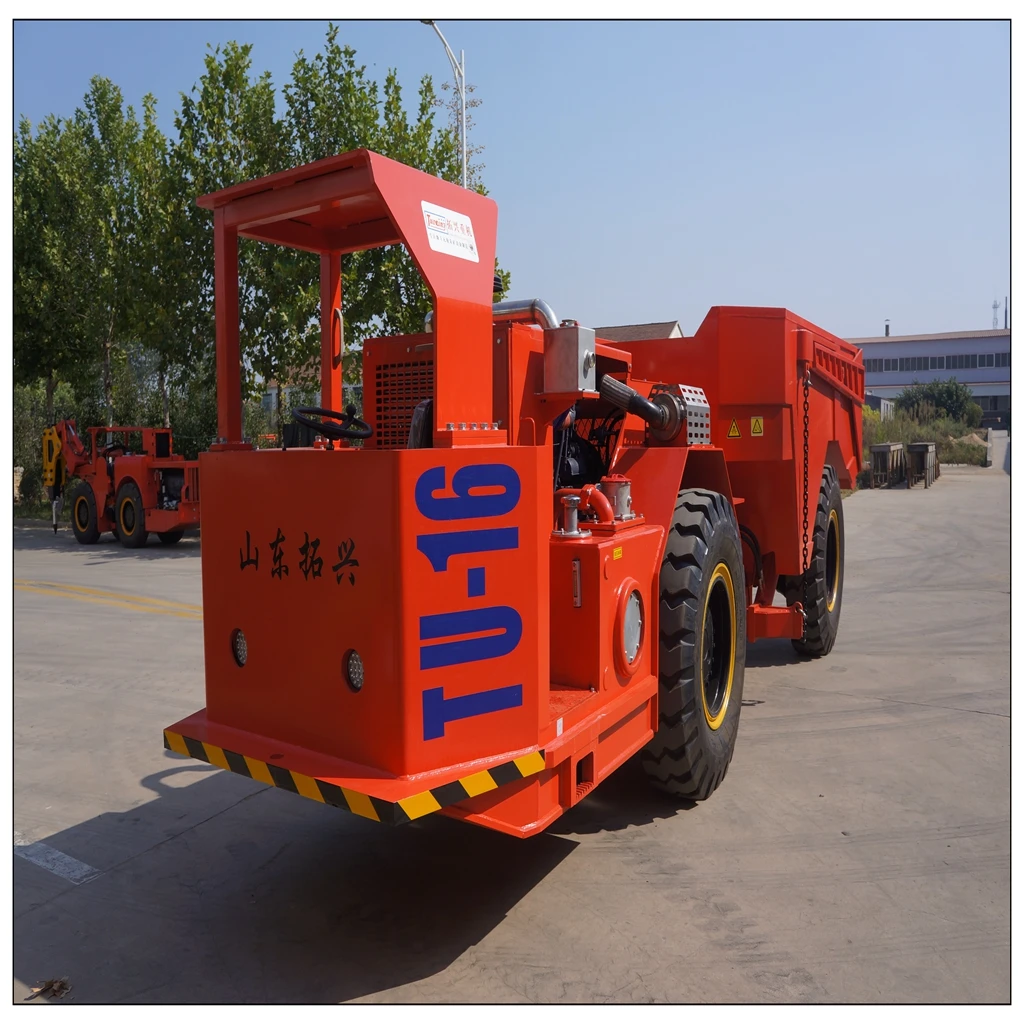 TU-16 золотые машины самосвал подземный грузовик двигатель Yantai Tuoxing Mine Truck
