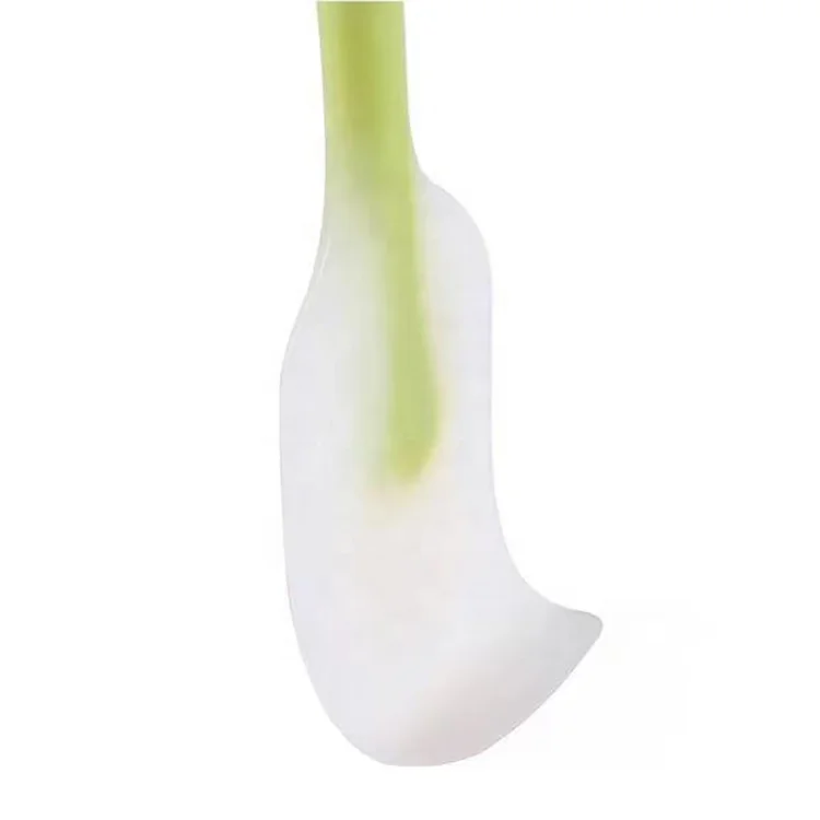 Wholesale Big Size Heat Resistant Silicone Spatula Translucent Cream Butter Scraper Butter Baking Pastry Tools