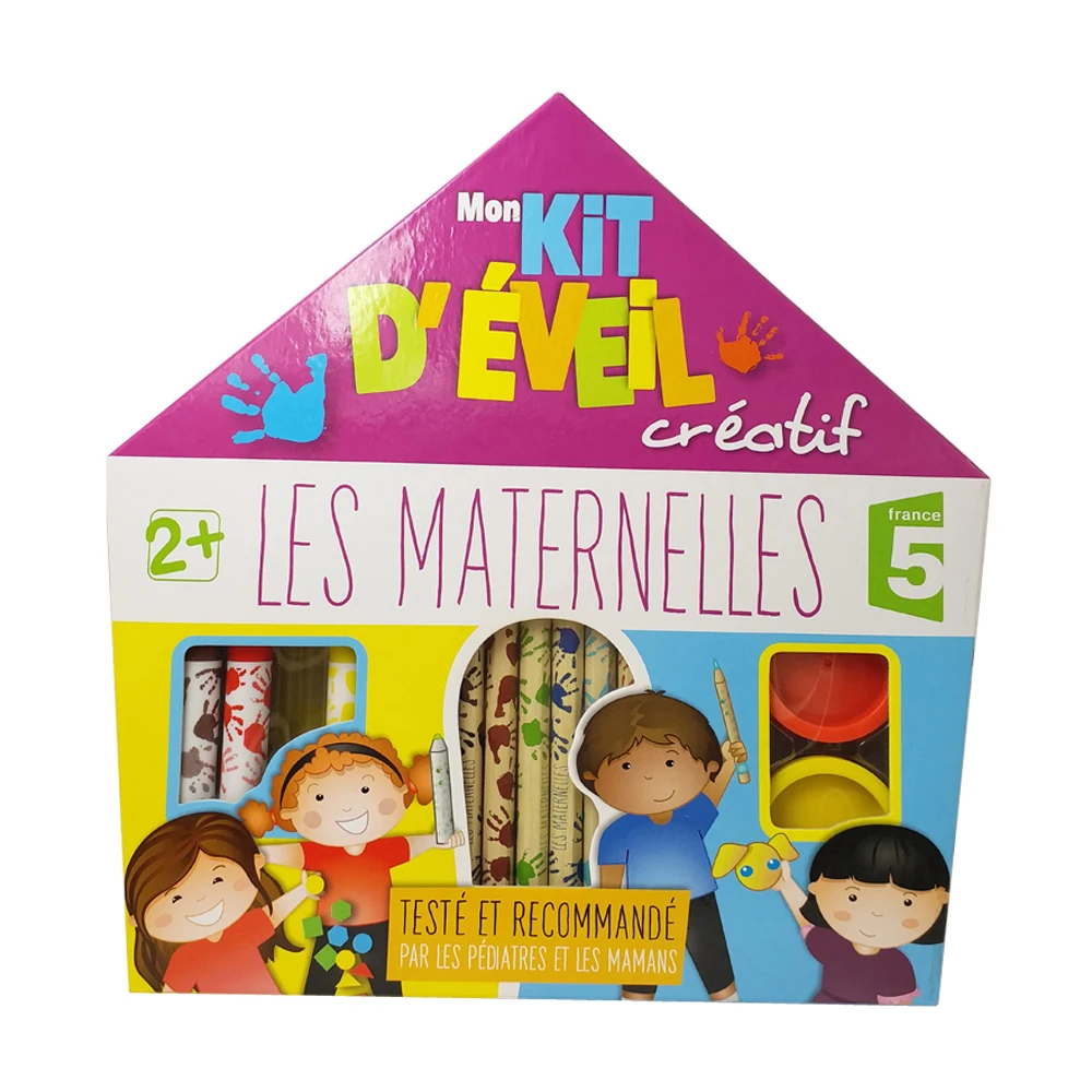 Wenli Stationery Manufacturer Kids Painting Art Stationary Set Gift